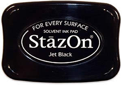 StazOn Stempelinkt Jet Black