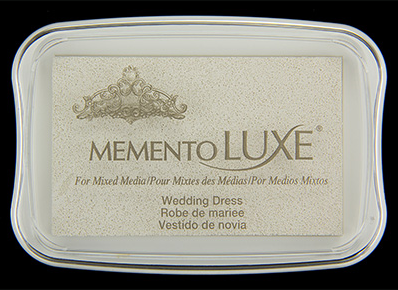 Memento Luxe Stempelkussen Wedding Dress