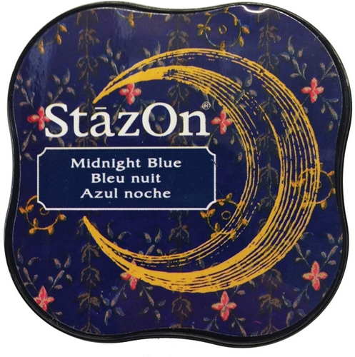 StazOn Stempelinkt Midi Midnight Blue