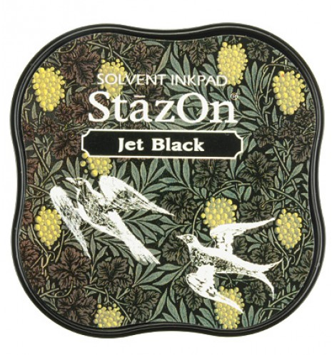 StazOn Stempelinkt Midi Jet Black