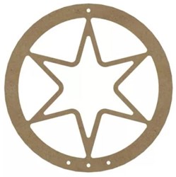 Gomille MDF Dromenvanger Ster met Ring