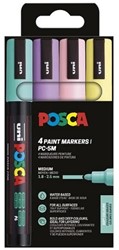 Uni Posca Markers PC-5M Set Paste