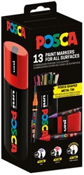 Uni Posca Pigmentmarker-Set (13-teilig)
