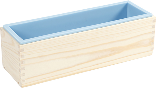 CC Siliconen Mal in Houten Box 8,6x27,5x8 cm