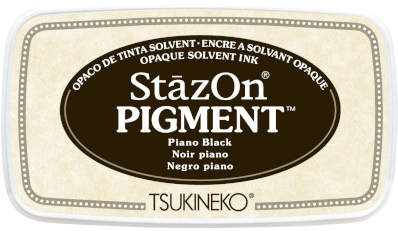 Stazon Pigmenttinte Pianoschwarz
