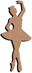 Gomille MDF Figure Dancer 26 cm