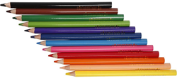 Colortime Kleurpotloden Jumbo 12 stuks