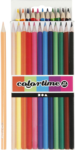 Colortime Kleurpotloden 12 stuks-3
