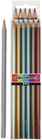 Colortime Kleurpotloden Metallic 6 stuks