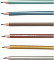 Colortime Kleurpotloden Metallic 6 stuks-2