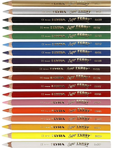 Lyra Super Ferby Kleurpotloden 18 stuks-2