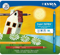 Lyra Super Ferby Kleurpotloden 18 stuks-3