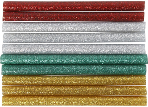 CC Lijmpistool Vullingen Mini Kerst 4 kleuren l: 10cm d: 7mm