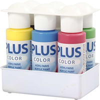 Plus Color Acrylverf Set 6x60 ml Primaire kleuren-2