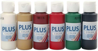 Plus Color Acrylverf Set 6x60 ml Kerst