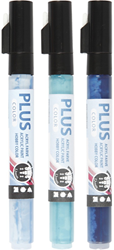 Plus Color Marker Set Oceaan 3 stuks