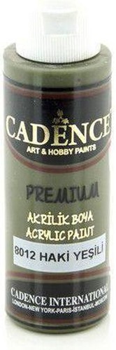 Cadence Premium Acrylverf 70 ml Khaki Green 8012