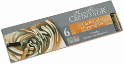Cretacolor Olie Potloden Tekenset 6-delig