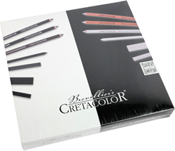Cretacolor Black and White Box 25-delig