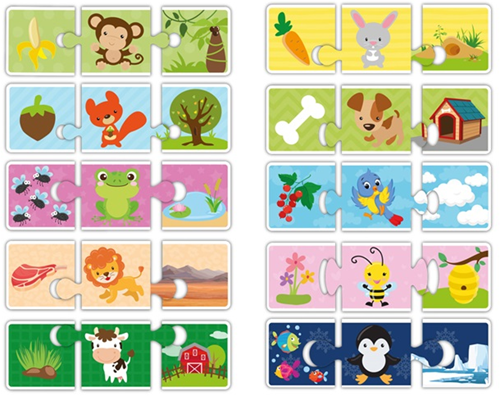Grafix Vind & Match Dieren-2