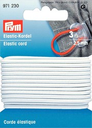 Prym Elastic Cord 3m White