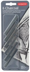 Derwent Pressed Charcoal 6 Stück
