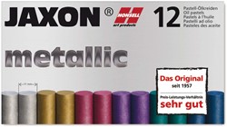 Jaxon Ölpastellkreide-Set, 12-teilig, Metallic