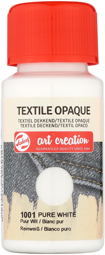 TAC Textielverf Dekkend 50 ml Puurwit