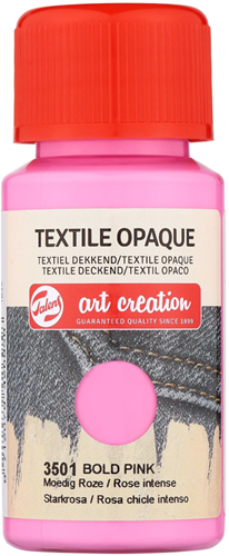 TAC Textielverf Dekkend 50 ml Moedig Roze