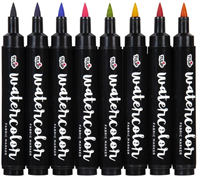 Tulip Aquarel Textielstiften Set 8 stuks-3
