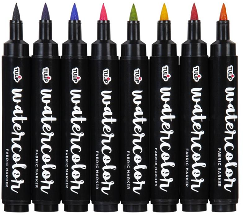 Tulip Aquarell-Textilmarker-Set, 8-teilig-3
