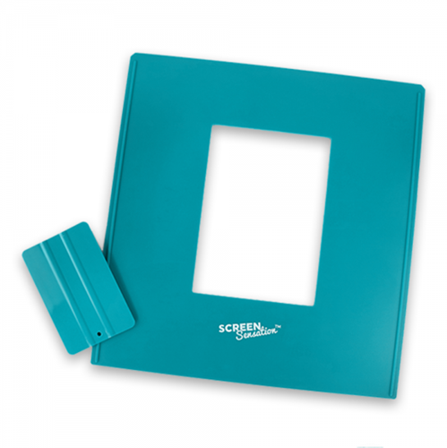 Screen Sensation Siebdrucksieb mit Rakel 17,8 x 12,7 cm