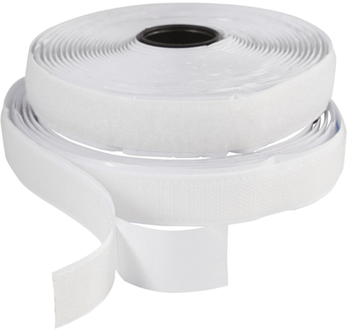 CC Klittenband 20 mm 5 m Wit