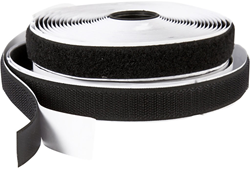CC Klettband 20 mm 5 m Schwarz