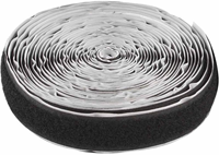 CC Klittenband 20 mm 5 m Zwart-2