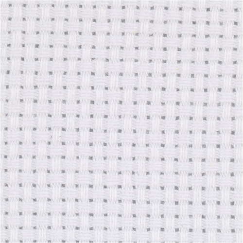 CC Aida Telstof 24/10 Grof 50x50 cm Wit