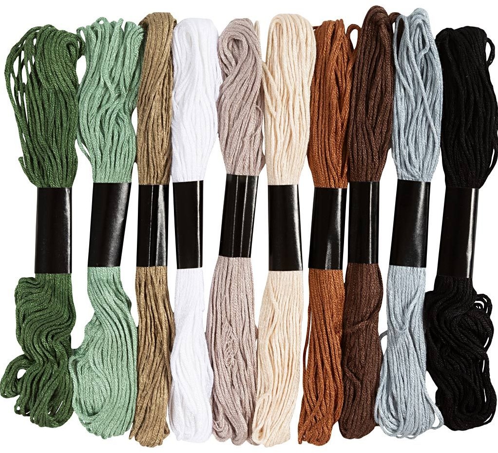 CC Embroidery Thread Natural Colors iHobby