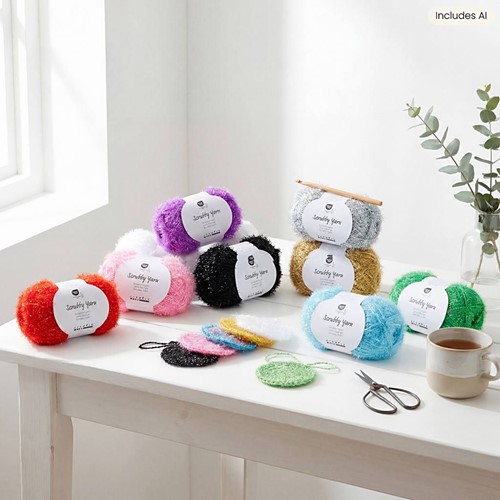 CC Scouring Sponge Yarn 10x50 g-2