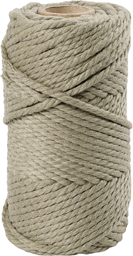 CC Macramékoord 4 mm 55 m Mosgroen