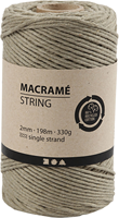 CC Macramékoord 2 mm 198 m Mosgroen-2