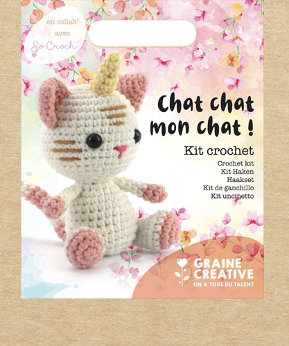 GC Amigurumi Haakpakket Kat 15 cm