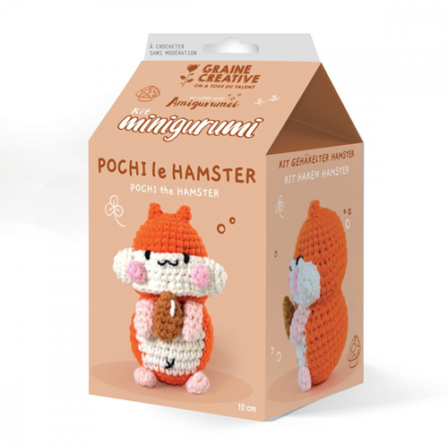 GC Amigurumi Haakpakket Pochi de Hamster 10 cm