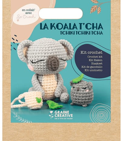 GC Amigurumi Haakpakket Koala 12,5 cm