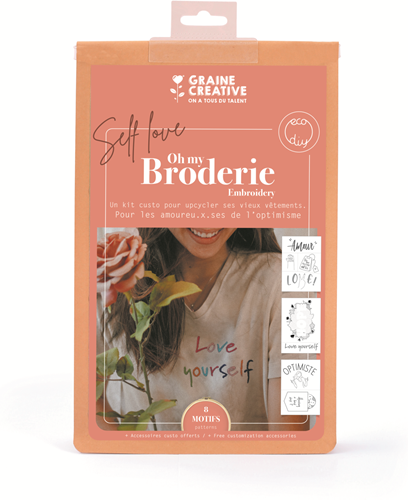 GC Kleding Upcyclen met Borduren Set- Self Love