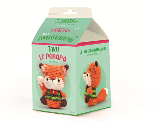 GC Amigurumi Haakpakket Taku de Vos 13 cm