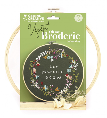 GC Borduurset 28x29x2 cm Planten