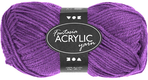 CC Fantasia Acrylgaren 50gr Paars