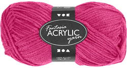 CC Fantasia Acrylgaren 50gr Neon Roze