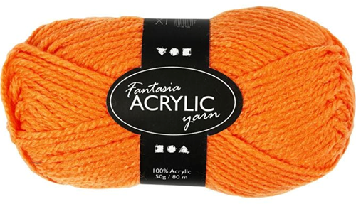 CC Fantasia Acrylgaren 50gr Oranje