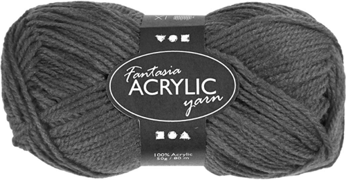 CC Fantasia Acrylgaren 50gr Grijs